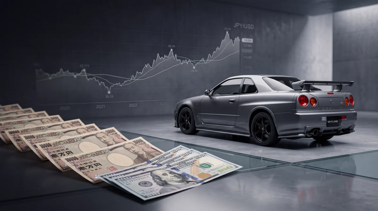 Yen vs. Dollar: Why the Exchange Rate Quietly Decides What Your JDM Import Costs